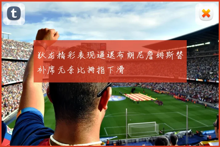 狄龙精彩表现逼退布朗尼詹姆斯替补席无奈比拇指下滑